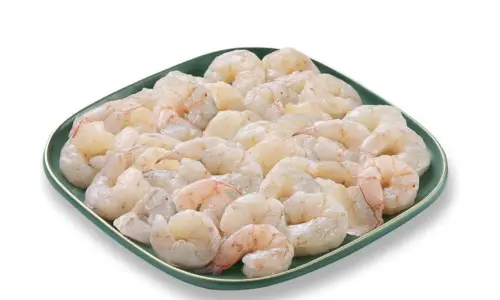 A fresh Prawns (PD) from a seafood wholesale supplier in Kochi, India